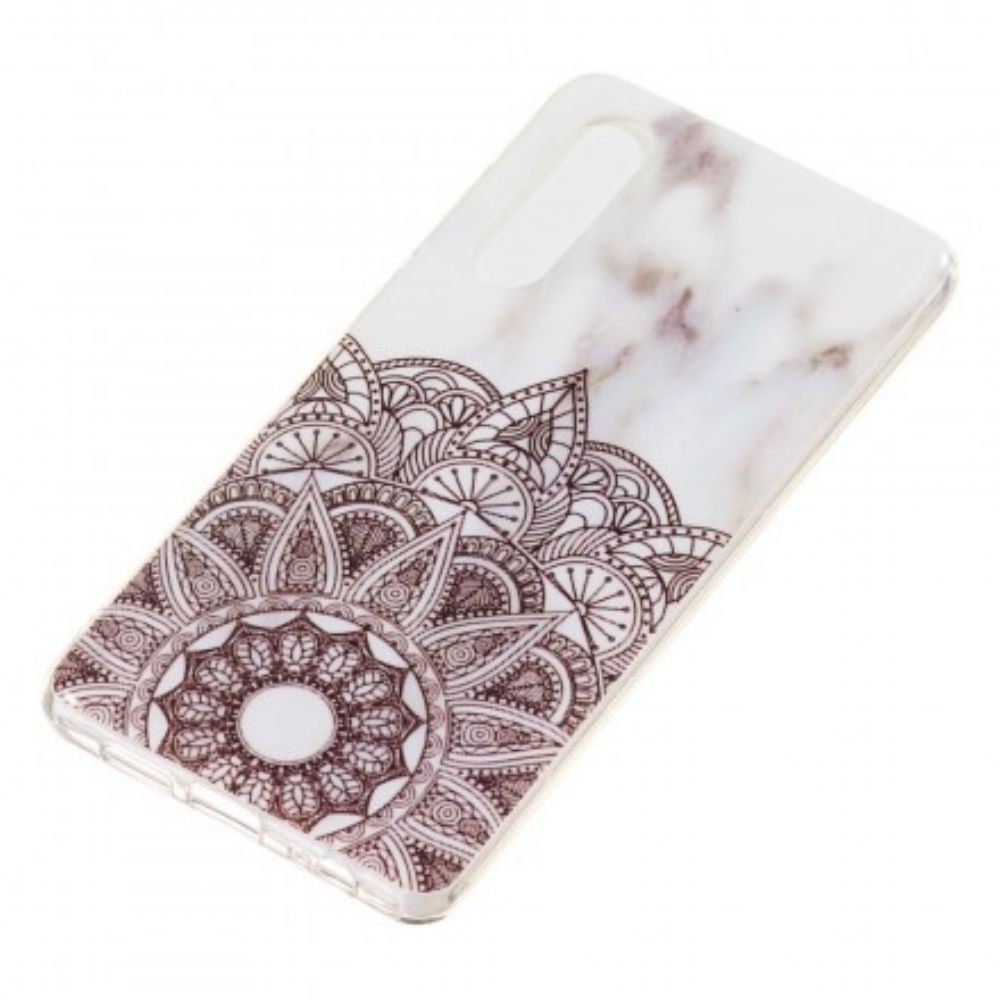 Hoesje voor Huawei P30 Marmeren Mandala