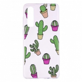 Hoesje voor Huawei P30 Mini Cactussen