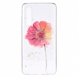 Hoesje voor Huawei P30 Naadloos Aquarel Bloemenpatroon