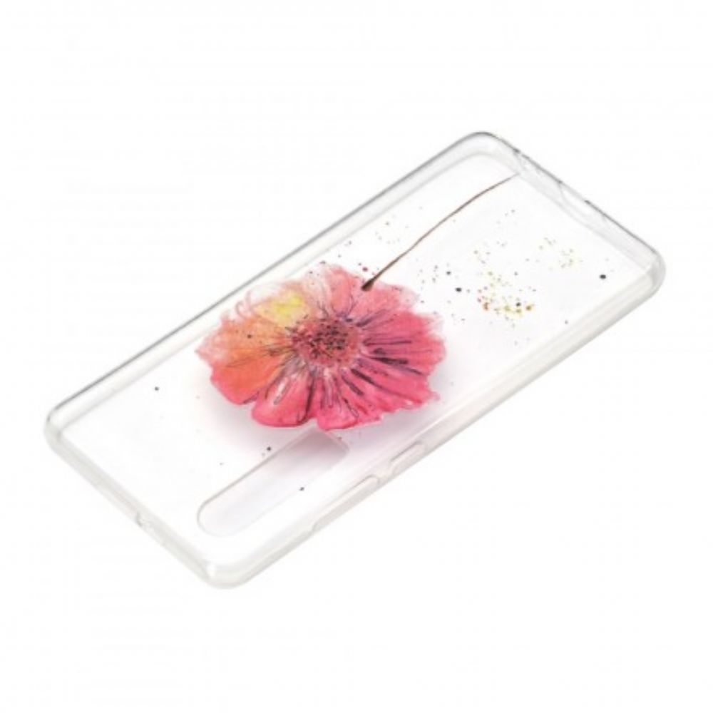 Hoesje voor Huawei P30 Naadloos Aquarel Bloemenpatroon