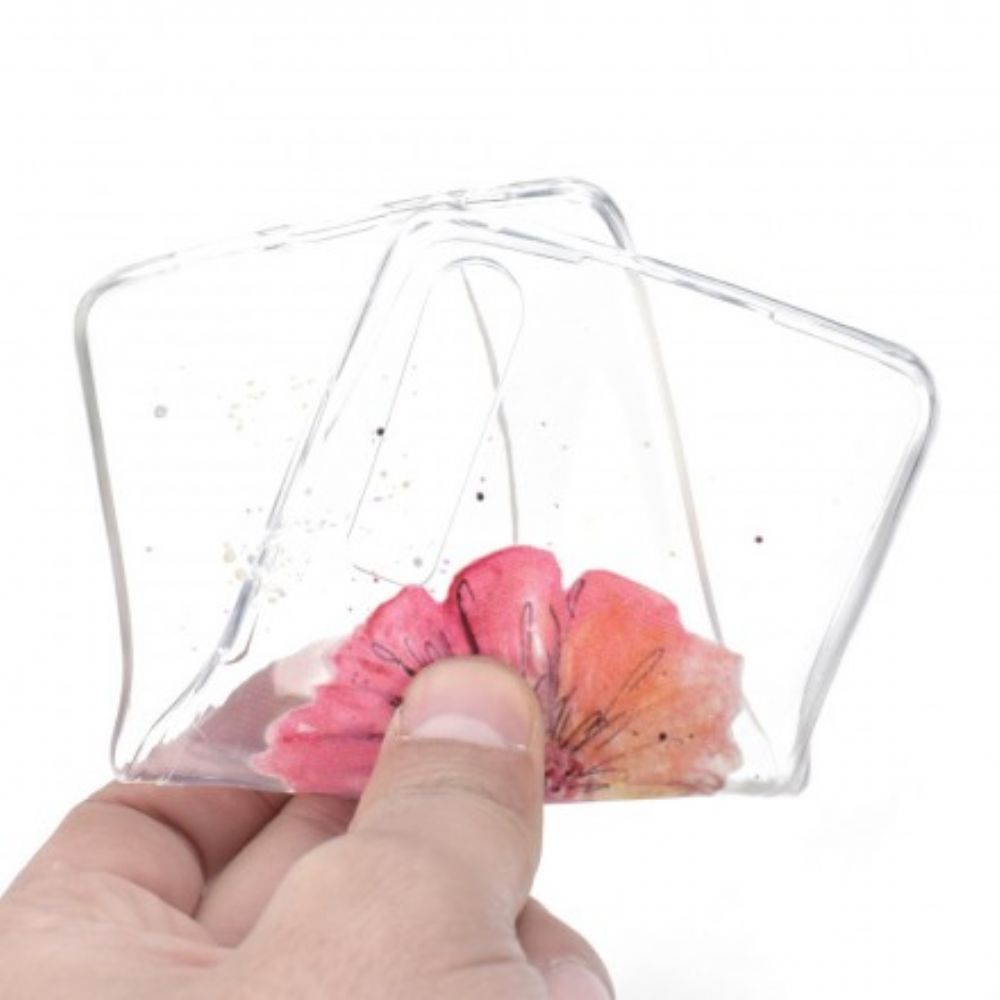 Hoesje voor Huawei P30 Naadloos Aquarel Bloemenpatroon