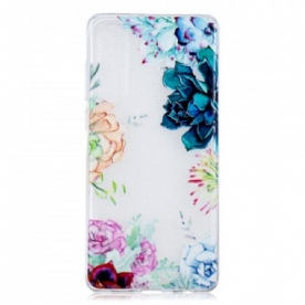 Hoesje voor Huawei P30 Naadloze Aquarelbloemen