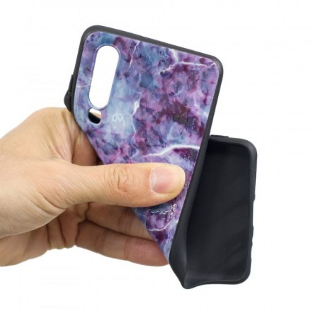 Hoesje voor Huawei P30 Paars Marmer