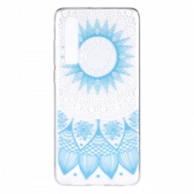 Hoesje voor Huawei P30 Transparante Gekleurde Mandala