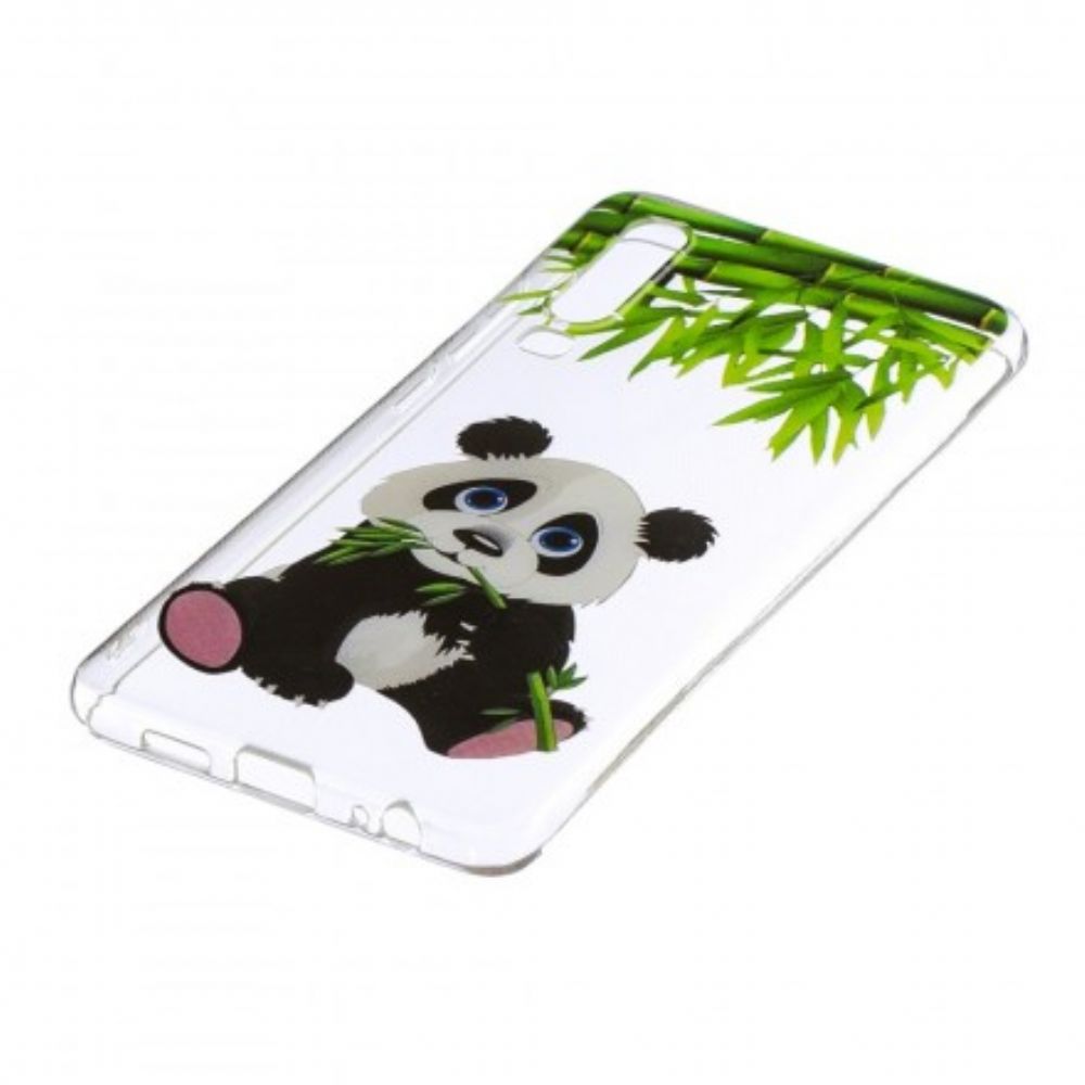 Hoesje voor Huawei P30 Transparante Panda Eat