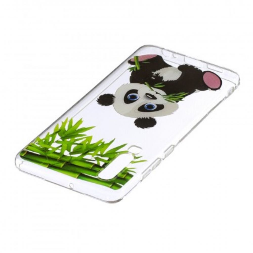 Hoesje voor Huawei P30 Transparante Panda Eat