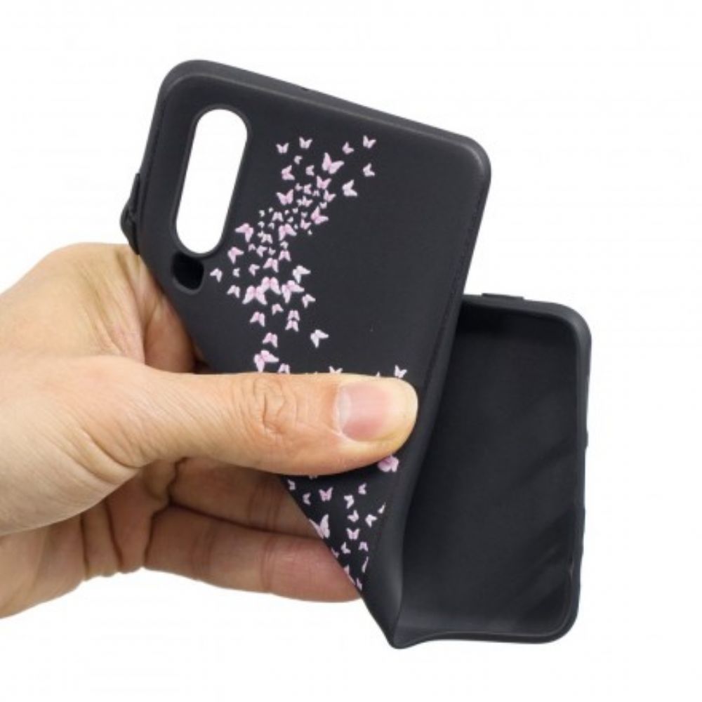 Hoesje voor Huawei P30 Vrouw Met Bloemhoofd