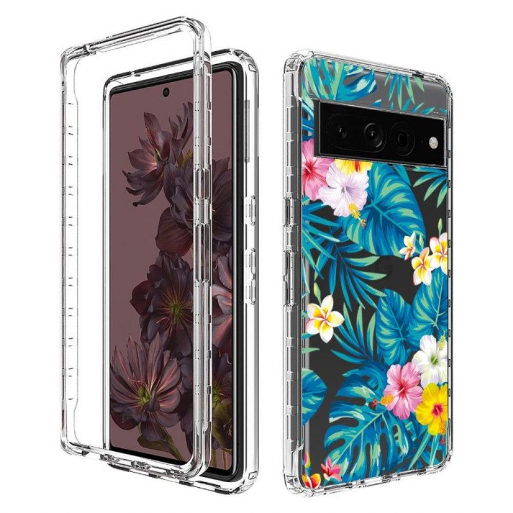 Hoesje voor Google Pixel 7 Pro Fantasie Bloemen