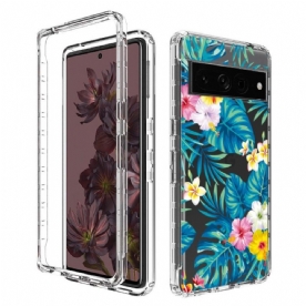 Hoesje voor Google Pixel 7 Pro Fantasie Bloemen