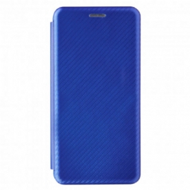 Bescherming Hoesje voor Sony Xperia 10 III Folio-hoesje Gekleurde Carbon Silicone