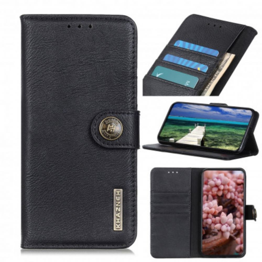 Flip Case voor Sony Xperia 10 III Imitatieleer Khazneh