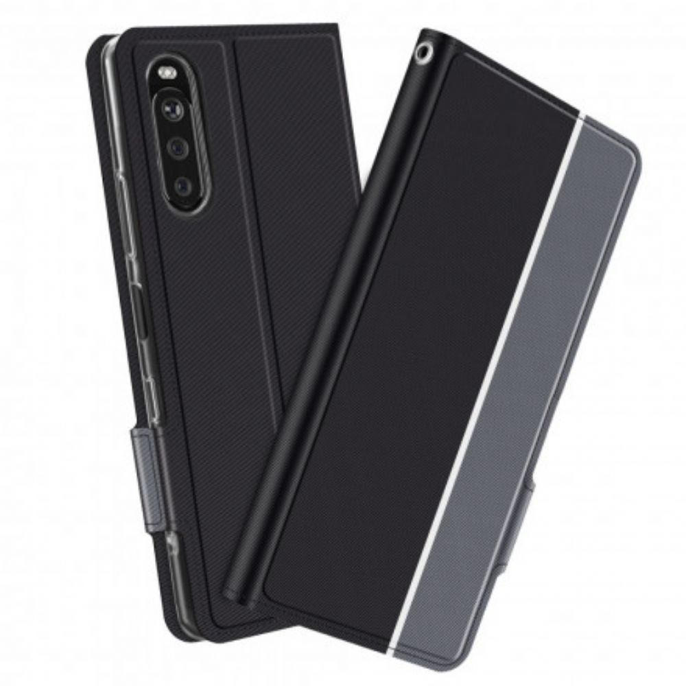 Folio-hoesje voor Sony Xperia 10 III Bicolor Baiyu-serie