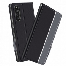 Folio-hoesje voor Sony Xperia 10 III Bicolor Baiyu-serie