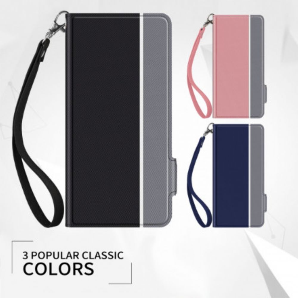 Folio-hoesje voor Sony Xperia 10 III Bicolor Baiyu-serie