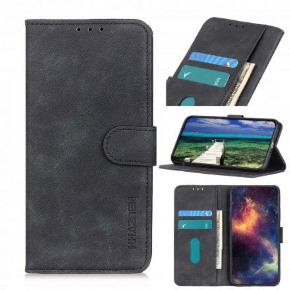 Folio-hoesje voor Sony Xperia 10 III Vintage Khazneh Leereffect