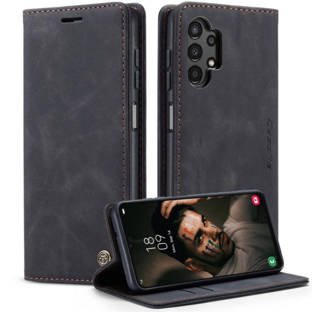 Bescherming Hoesje voor Samsung Galaxy A13 Folio-hoesje Caseme Kunstleer