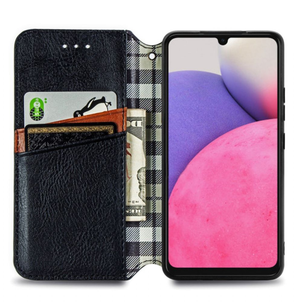 Bescherming Hoesje voor Samsung Galaxy A13 Folio-hoesje Leereffect 3d-patroon