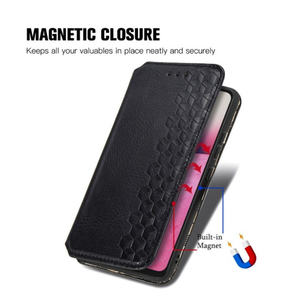 Bescherming Hoesje voor Samsung Galaxy A13 Folio-hoesje Leereffect 3d-patroon