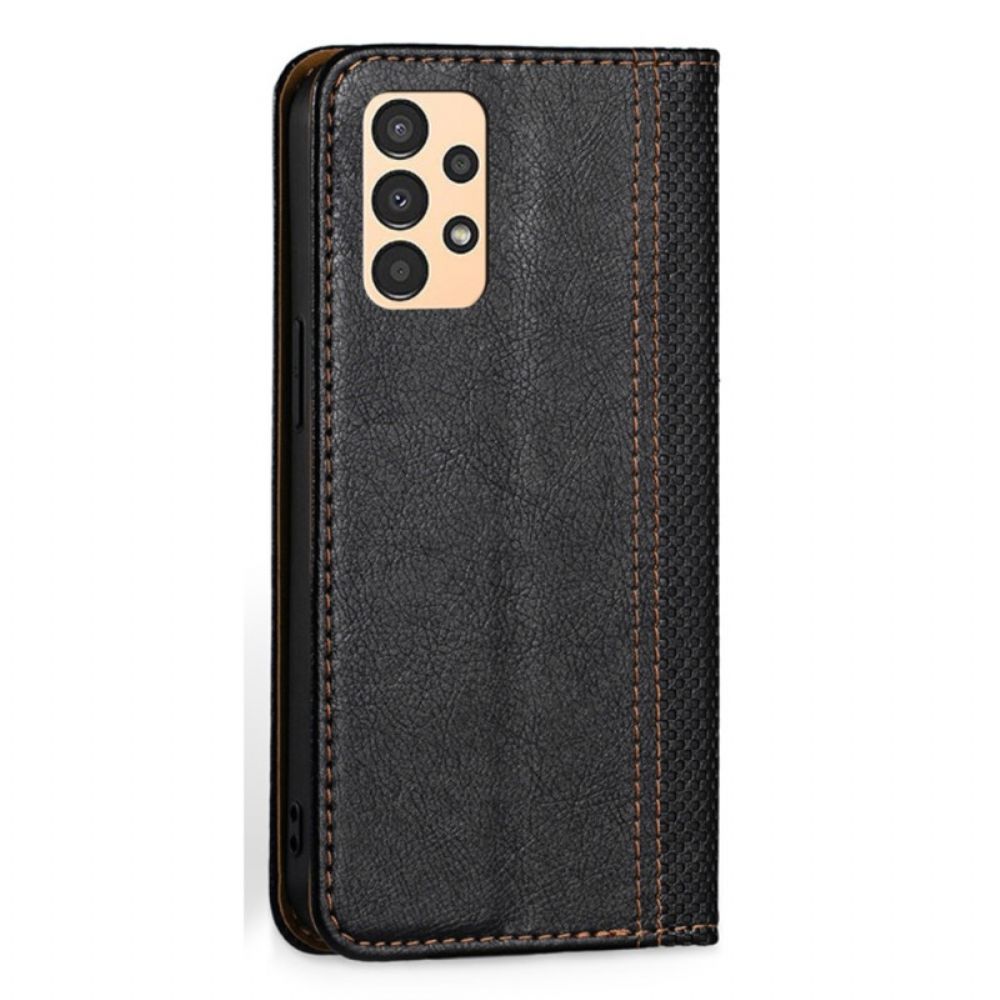 Flip Case voor Samsung Galaxy A13 Vintage Stijl