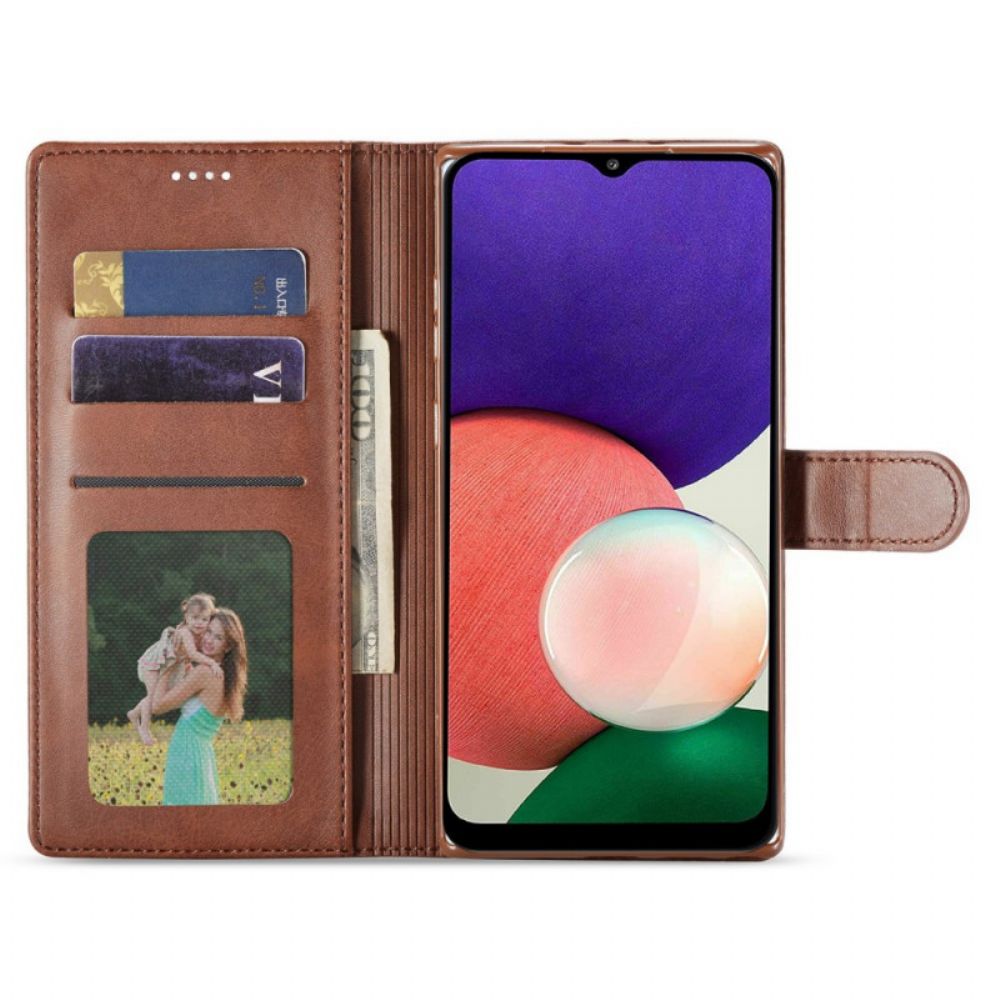 Folio-hoesje voor Samsung Galaxy A13 Lc.imeeke Leereffect