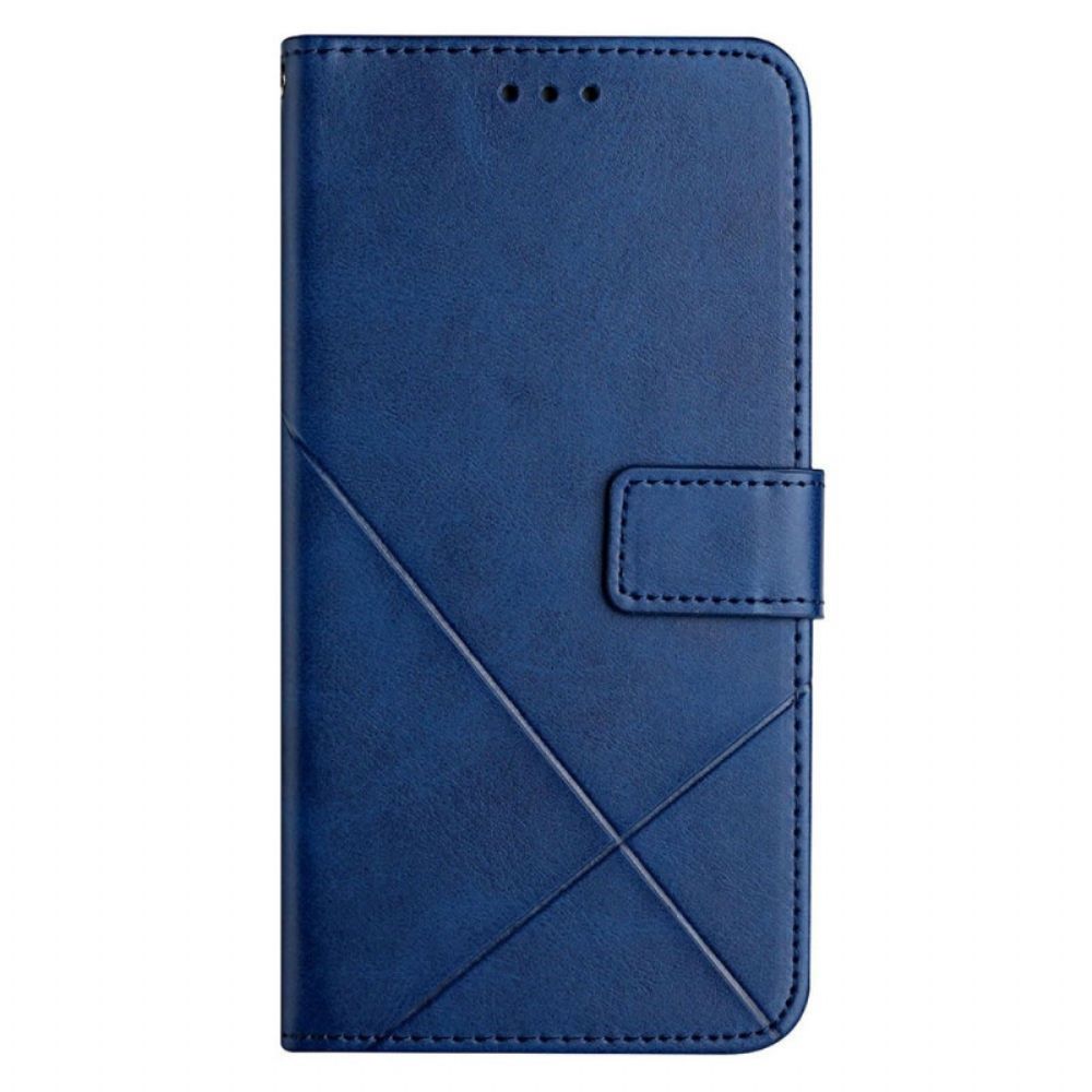 Folio-hoesje voor Samsung Galaxy A13 Leerstijl X