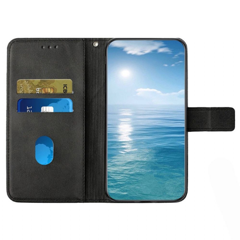 Folio-hoesje voor Samsung Galaxy A13 Leerstijl X