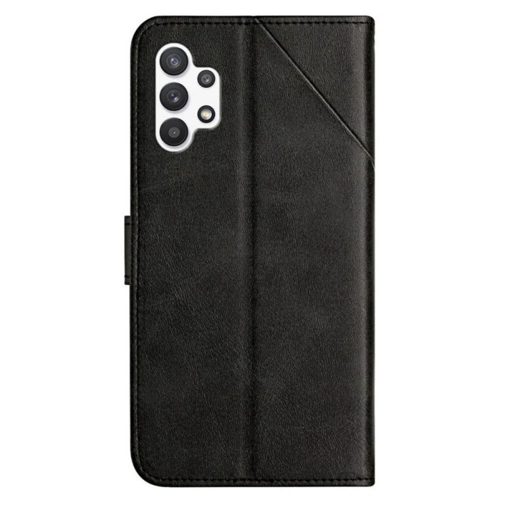 Folio-hoesje voor Samsung Galaxy A13 Leerstijl X