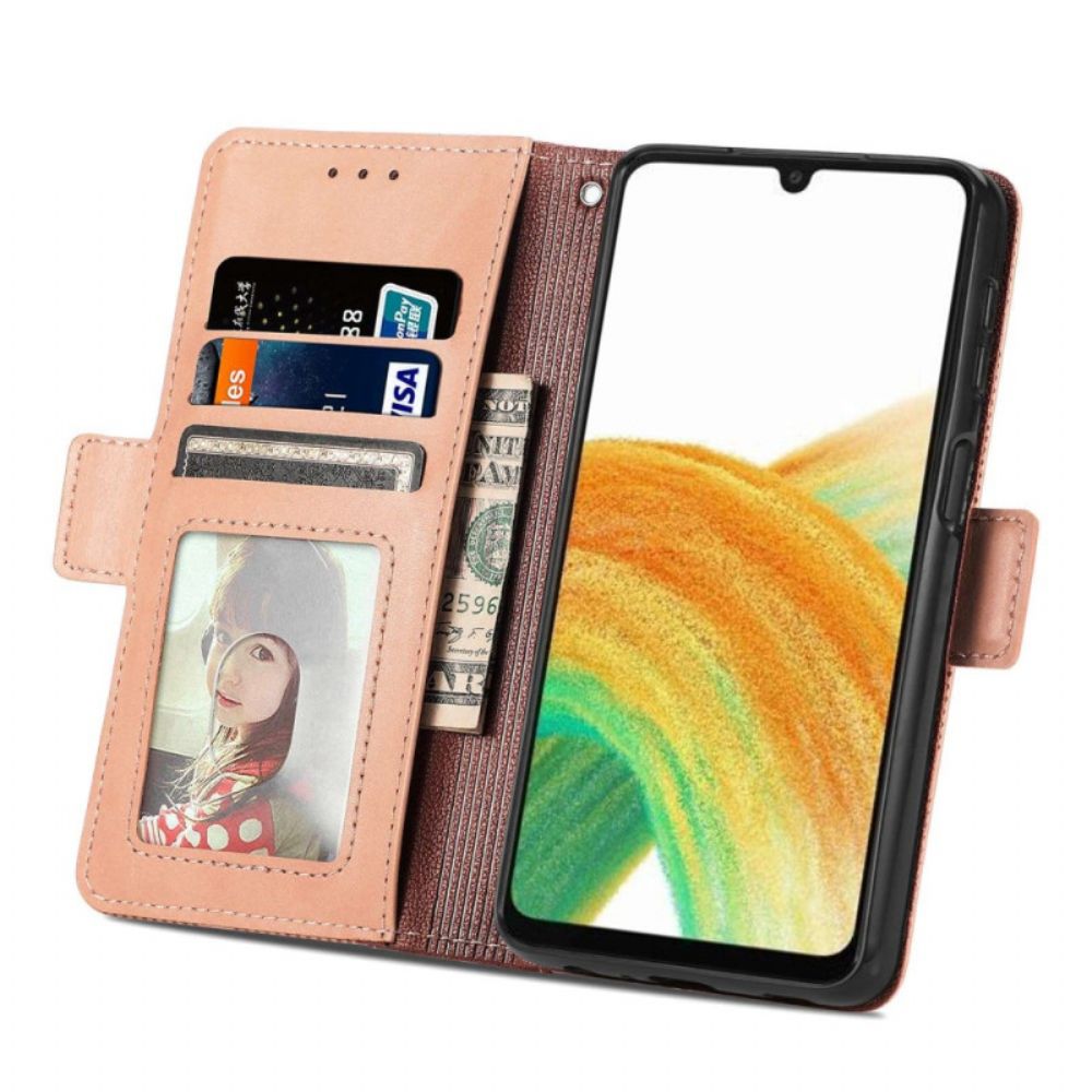 Folio-hoesje voor Samsung Galaxy A13 Stijlvol