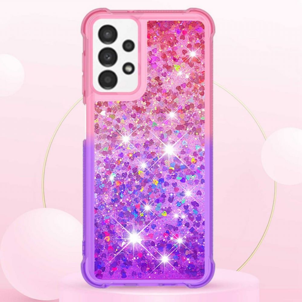 Hoesje voor Samsung Galaxy A13 Kleur Pailletten