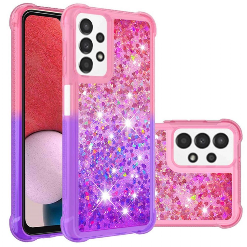 Hoesje voor Samsung Galaxy A13 Kleur Pailletten