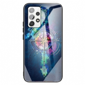 Hoesje voor Samsung Galaxy A13 Pijl Van Gehard Glas