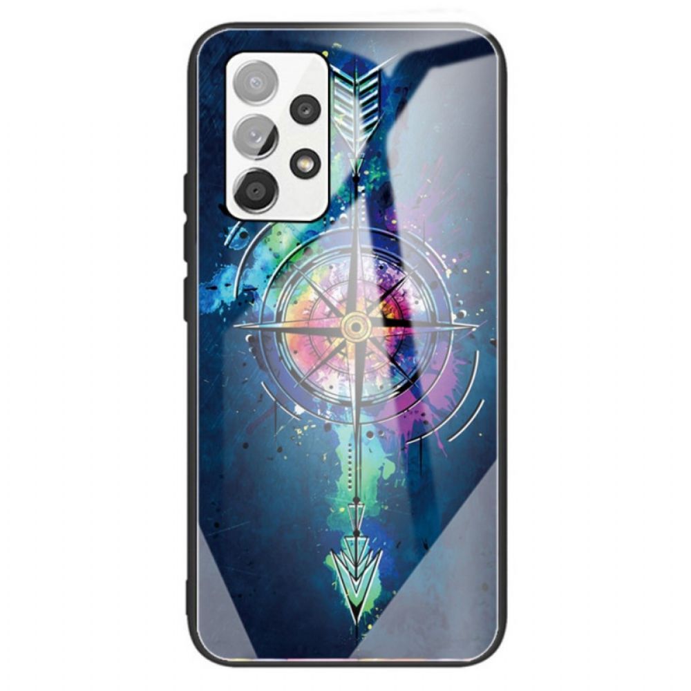 Hoesje voor Samsung Galaxy A13 Pijl Van Gehard Glas