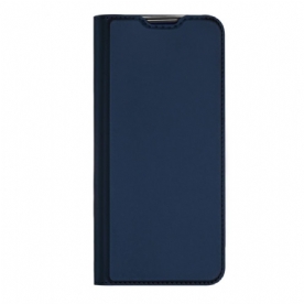 Bescherming Hoesje voor Poco X4 GT Folio-hoesje Skin-pro Series Dux Ducis