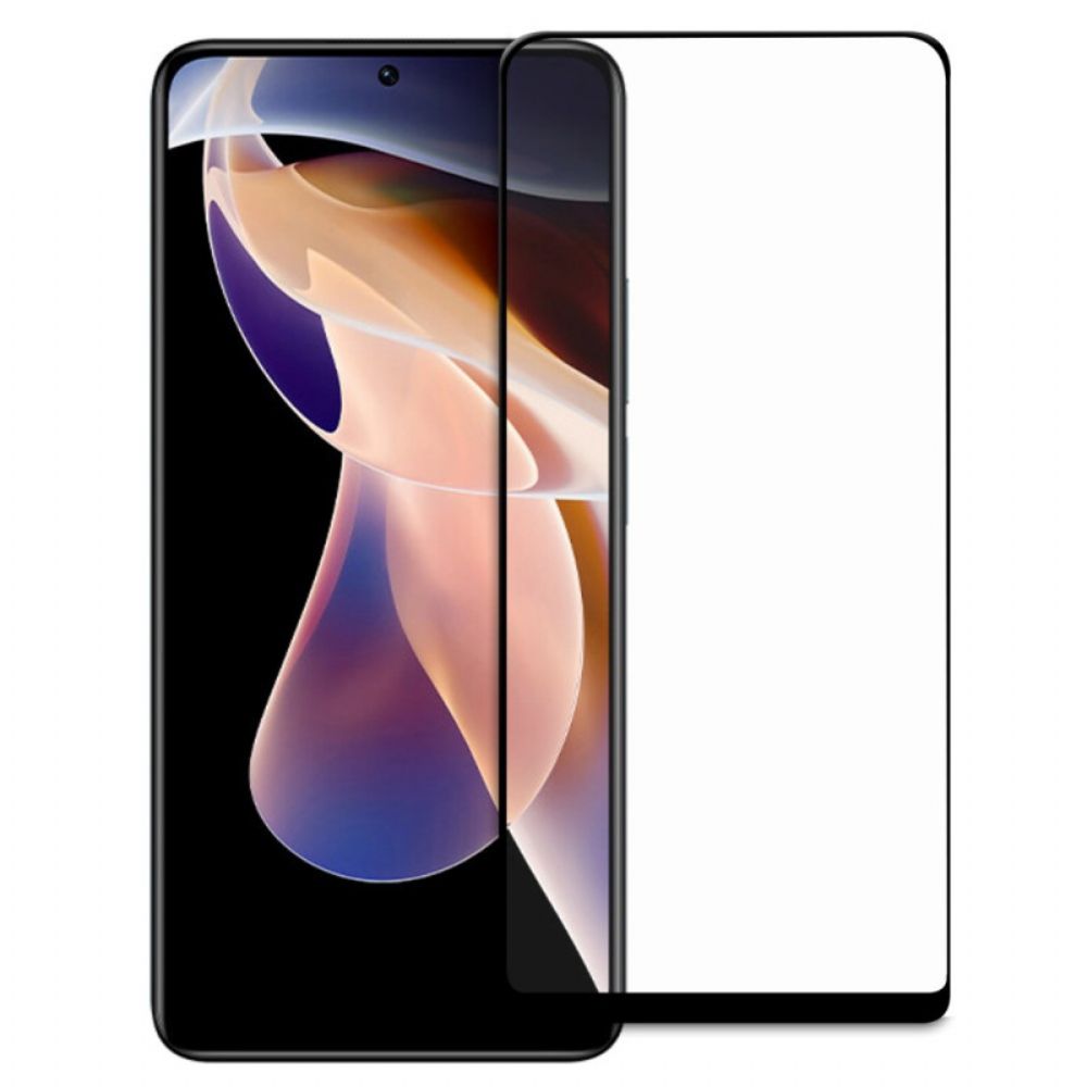 Poco X4 Gt Screenprotector Van Gehard Glas Met Zwarte Rand