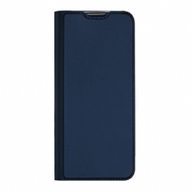 Bescherming Hoesje voor Realme 8i Folio-hoesje Skin Pro Dux Ducis