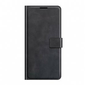 Folio-hoesje voor Oppo Find X3 Neo Extreem Slank Leereffect