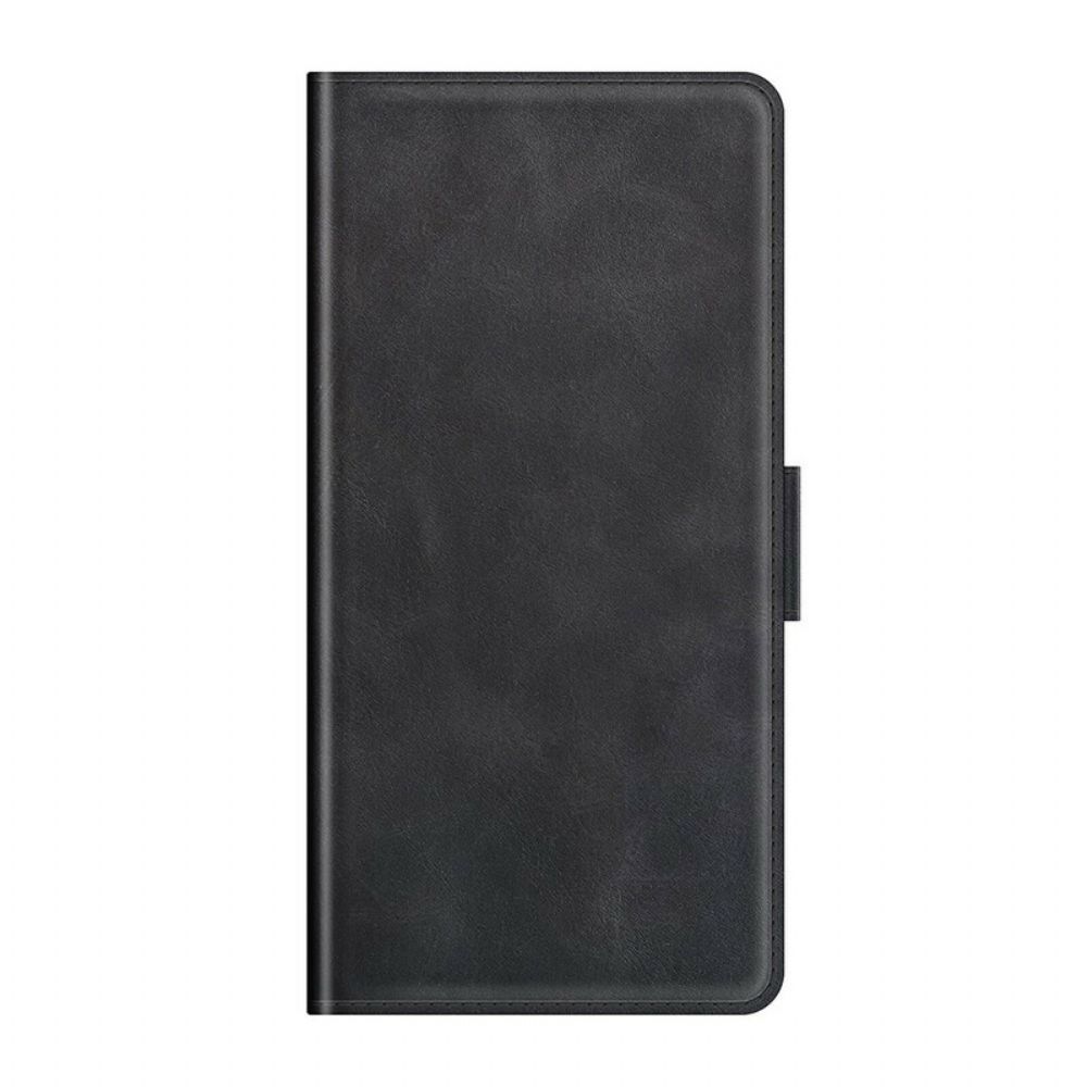 Folio-hoesje voor Oppo Find X3 Neo Flip Case Klassieke Dubbele Klep