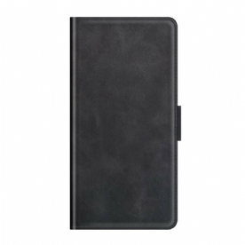 Folio-hoesje voor Oppo Find X3 Neo Flip Case Klassieke Dubbele Klep