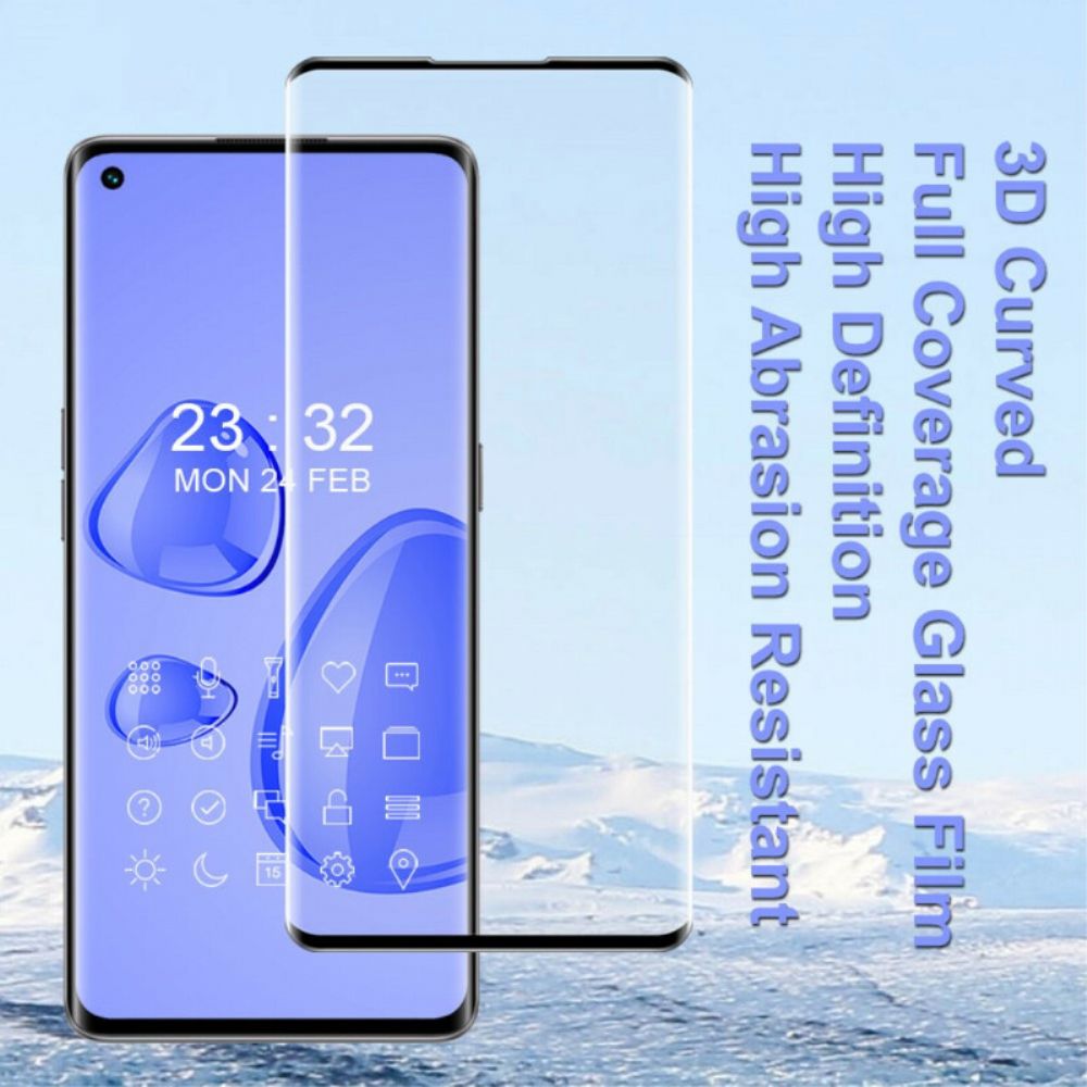 Imak 3D-Bescherming Van Gehard Glas Voor Oppo Find X3 Neo