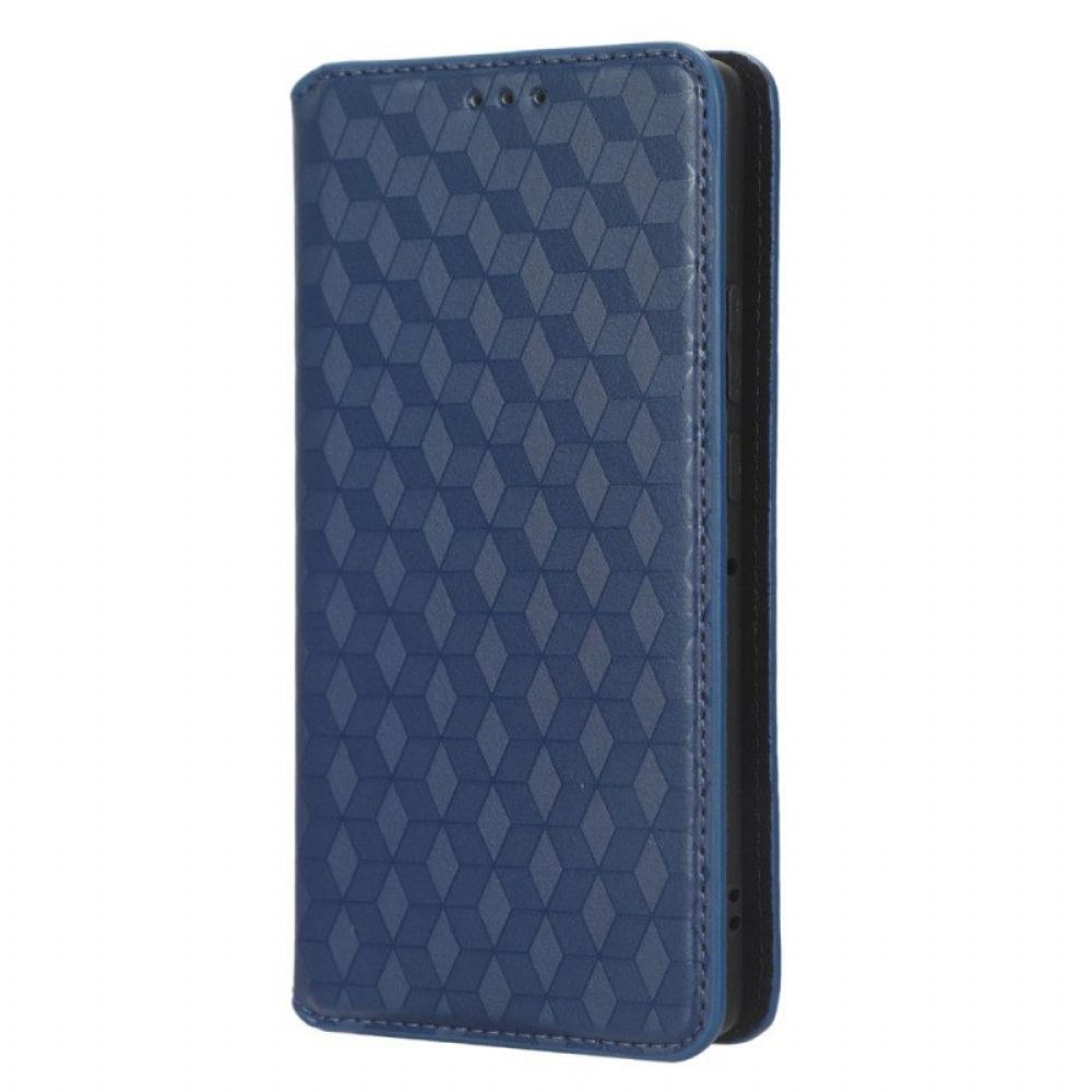 Bescherming Hoesje voor Motorola Edge 40 Pro Folio-hoesje 3d Patroon