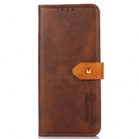 Flip Case voor Motorola Edge 40 Pro Khazneh-riem