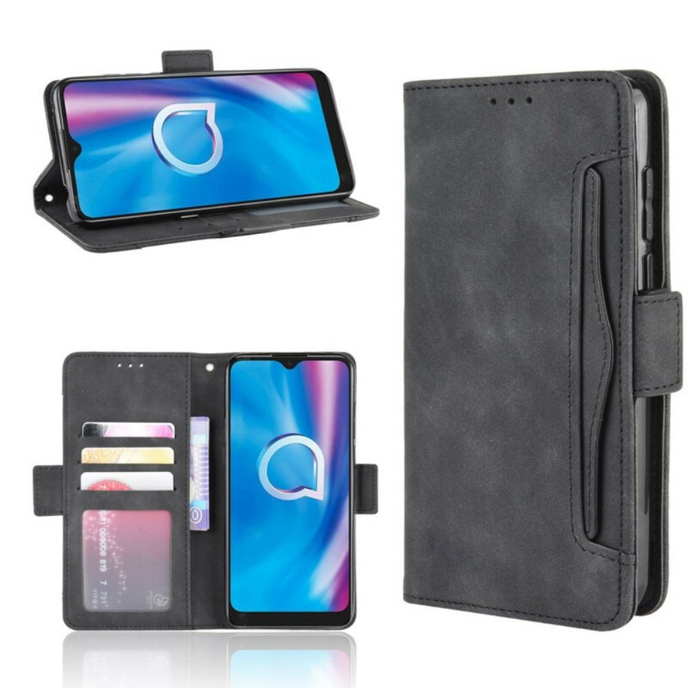 Flip Case voor Alcatel 1S / 3L (2020) Eerste Klas Multi-kaart