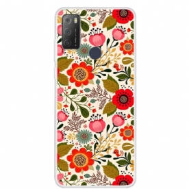 Hoesje voor Alcatel 1S / 3L (2020) Bloemen Tapijt