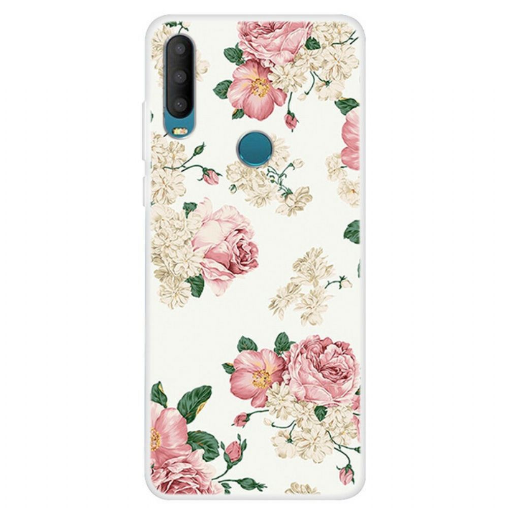 Hoesje voor Alcatel 1S / 3L (2020) Vrijheidsbloemen