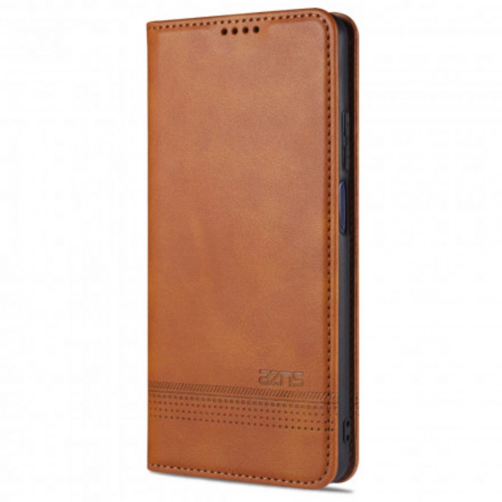 Bescherming Hoesje voor Xiaomi Mi 10T Lite / Redmi Note 9 Pro 5G Folio-hoesje Azns Lederen Stijl