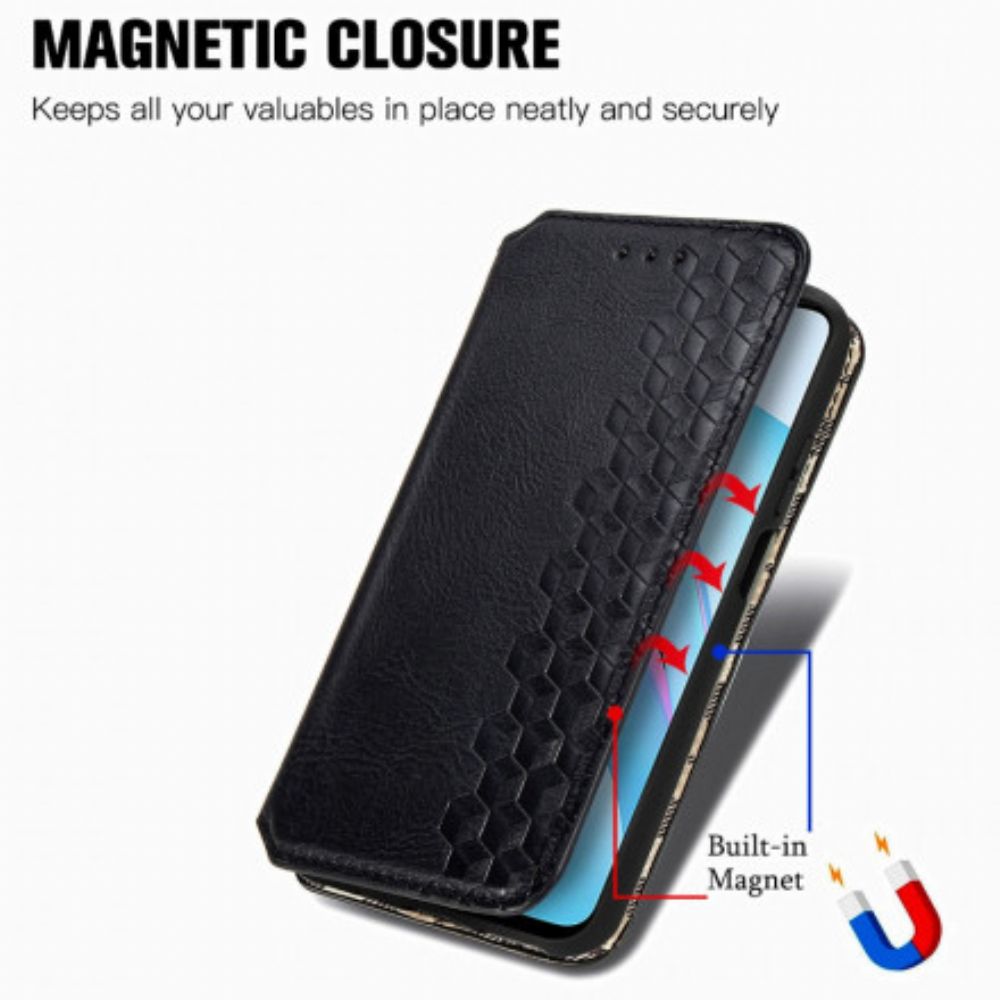 Bescherming Hoesje voor Xiaomi Mi 10T Lite / Redmi Note 9 Pro 5G Folio-hoesje Diamant Textuur Leereffect