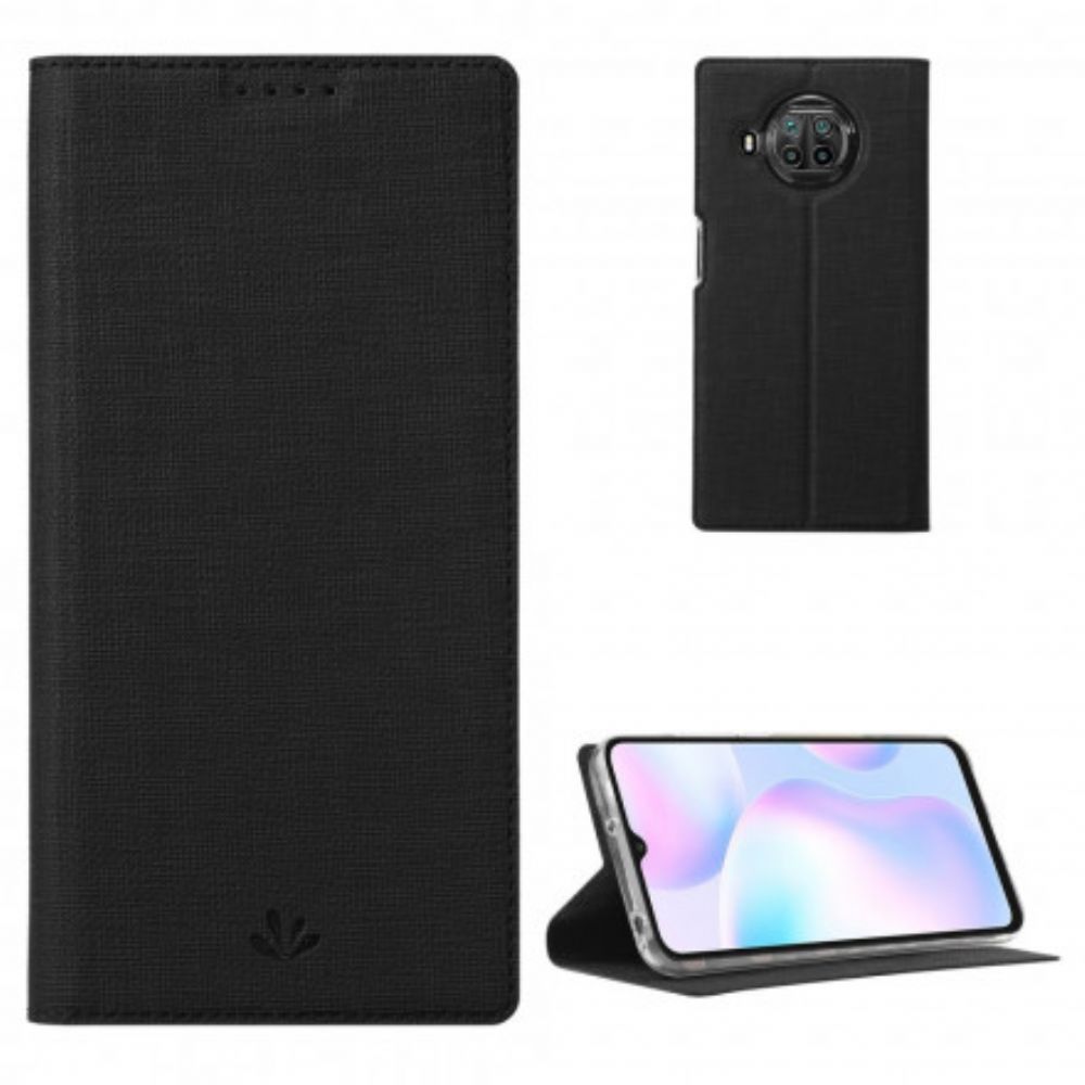 Bescherming Hoesje voor Xiaomi Mi 10T Lite / Redmi Note 9 Pro 5G Folio-hoesje Getextureerde Vili Dmk