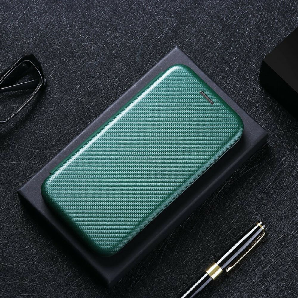 Bescherming Hoesje voor Xiaomi Mi 10T Lite / Redmi Note 9 Pro 5G Folio-hoesje Koolstofvezel