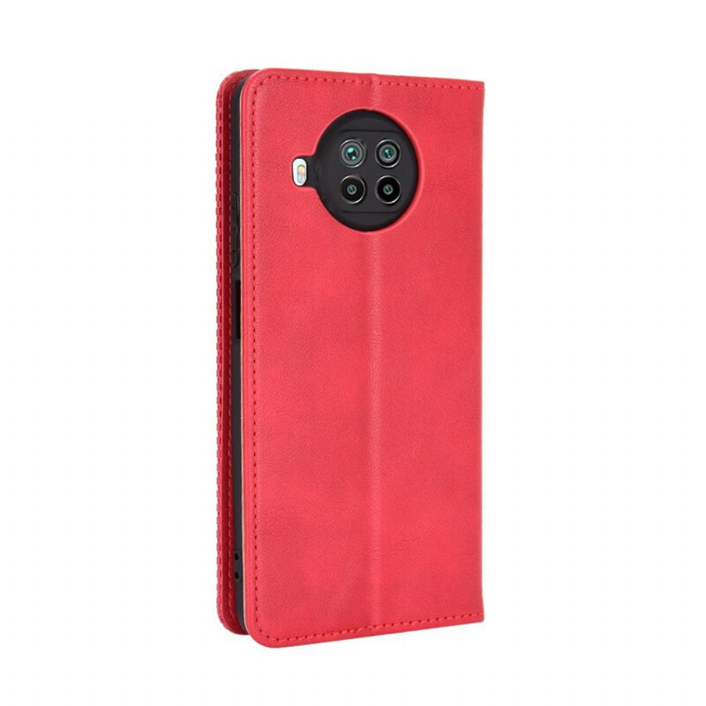 Bescherming Hoesje voor Xiaomi Mi 10T Lite / Redmi Note 9 Pro 5G Folio-hoesje Vintage-effect