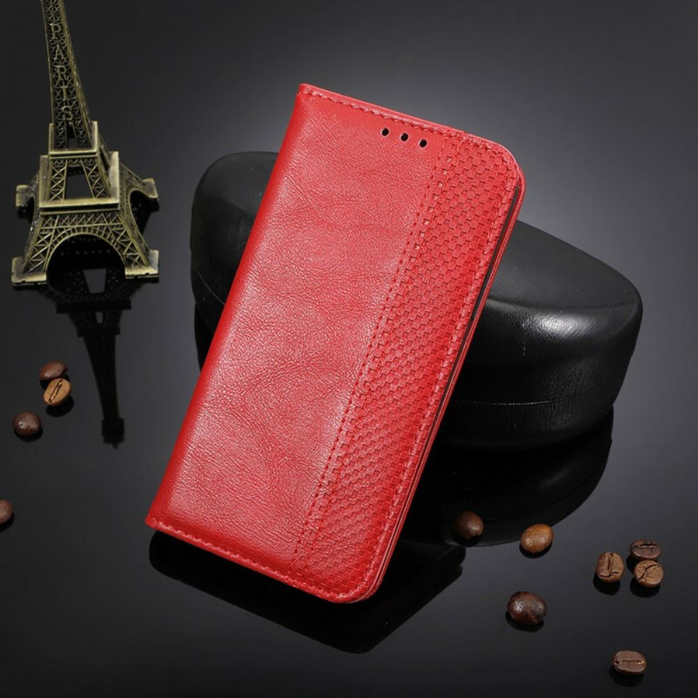 Bescherming Hoesje voor Xiaomi Mi 10T Lite / Redmi Note 9 Pro 5G Folio-hoesje Vintage-effect